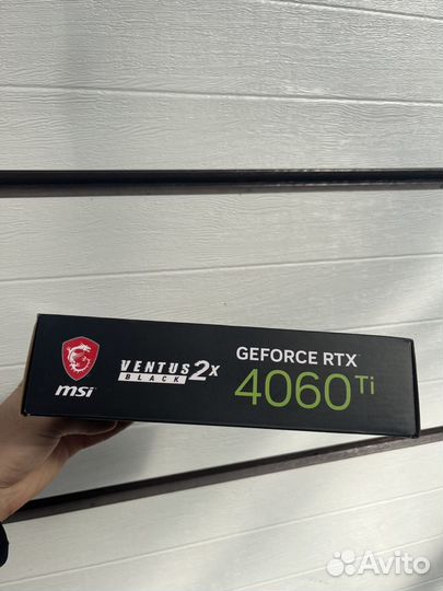 Коробка от видеокарты rtx 4060ti msi