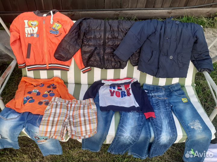Одежда пакетом на мальчика 98-140