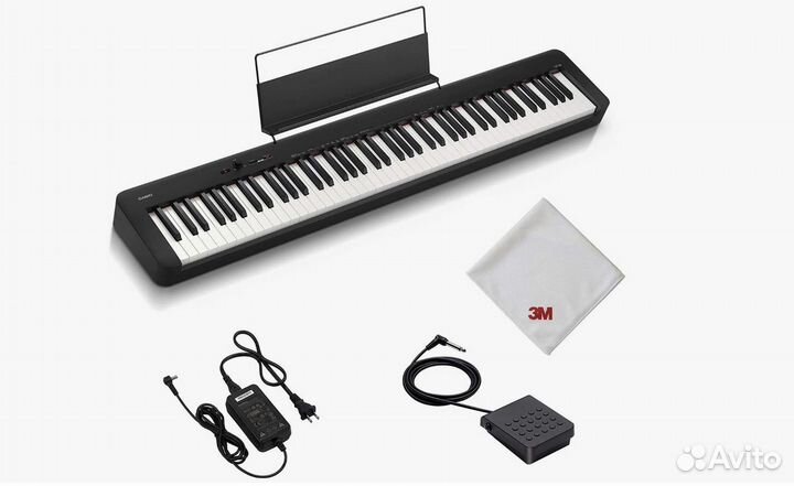 Цифровое пианино casio CDP-S100 черный