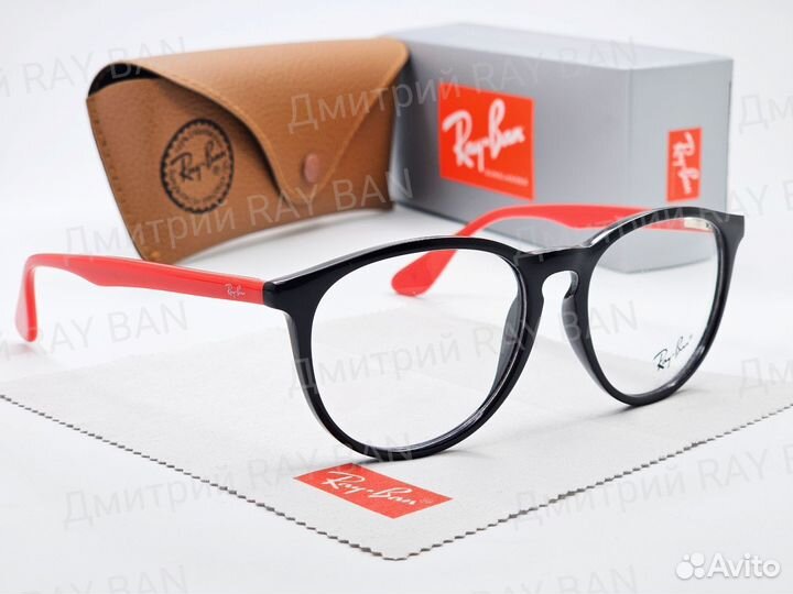 Оправа Ray Ban Erika RX 7046 Black Red