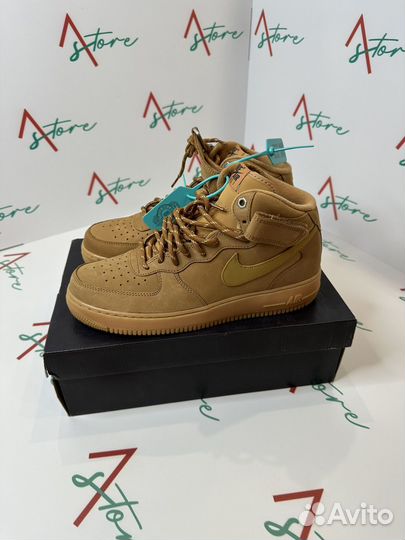 Кроссовки nike air force 1 mid зимние