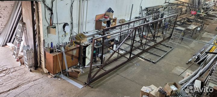 Каркас откатных ворот