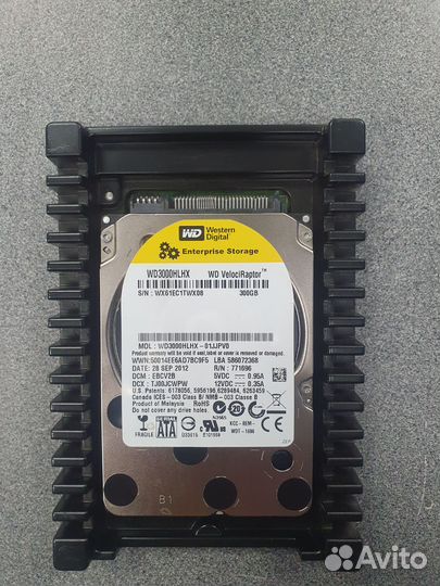 Жесткий Диск WD 300GB WD3000hlhx