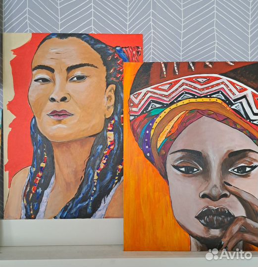 Картина на холсте акрил