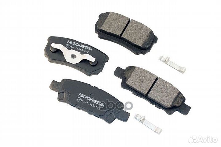 Колодки тормозные MKD1037 Friction Master