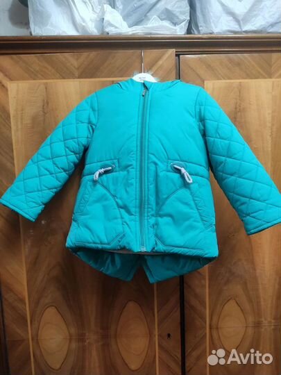 Куртка зимняя с шерстяной подстежкой 86-110