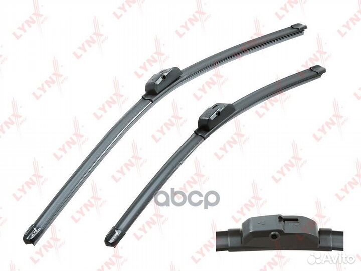 LB-1262) Комплект бескаркасных щеток стеклоочи