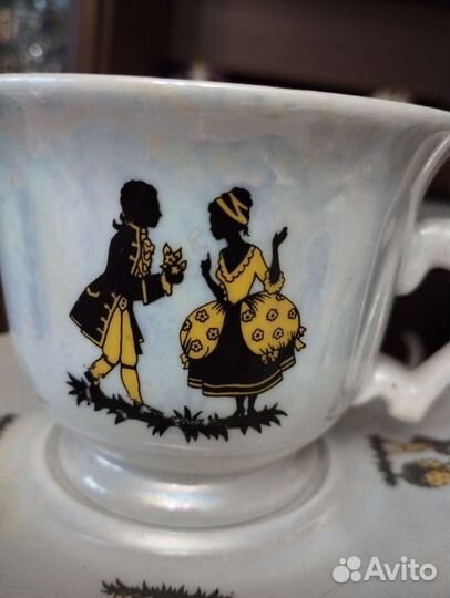 Сервиз кофейный винтажный Мадонна 