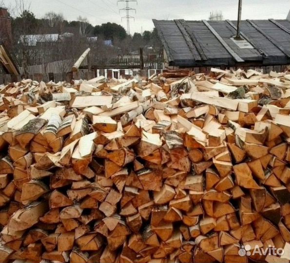 Дрова колотые