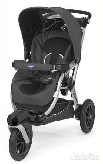 Прогулочная коляска chicco activ3 трехколесная