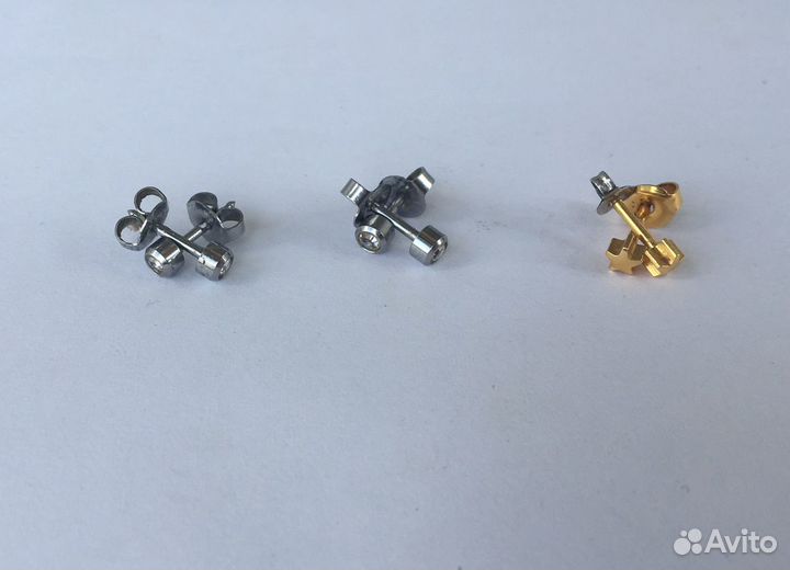 Серьги из медицинской стали для пистолета Studex