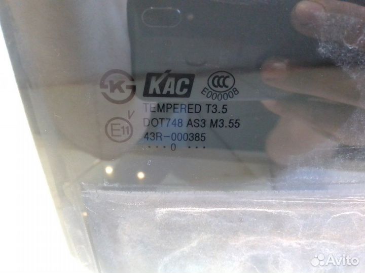 Стекло двери заднее правое (Opel Antara)