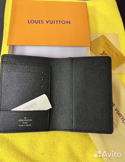 Обложка на паспорт louis vuitton кожанная