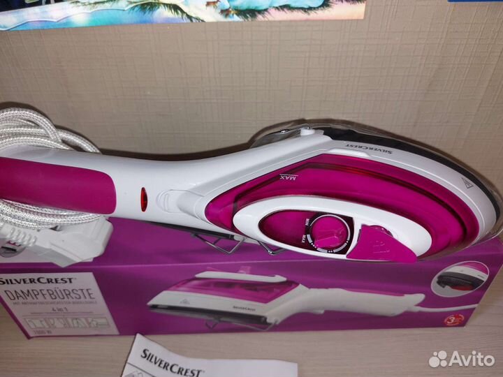 Отпариватель +щетка+ утюг 4в1.Silver Crest.новый