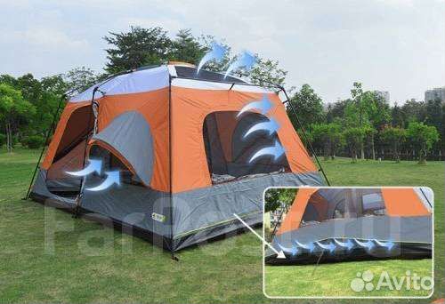 Большая палатка для отдыха 460х305хh215см новая