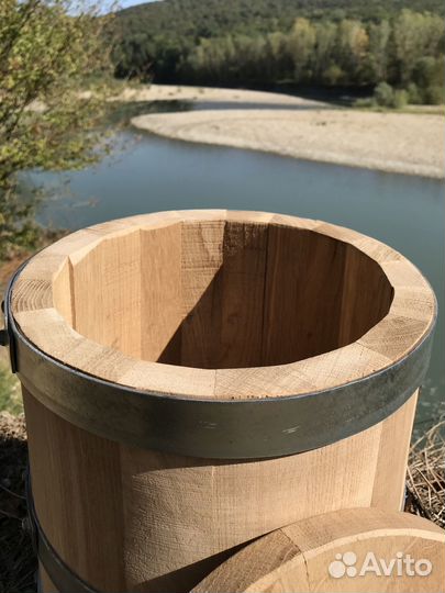 Кадка дубовая 15 литров, кавказский дуб