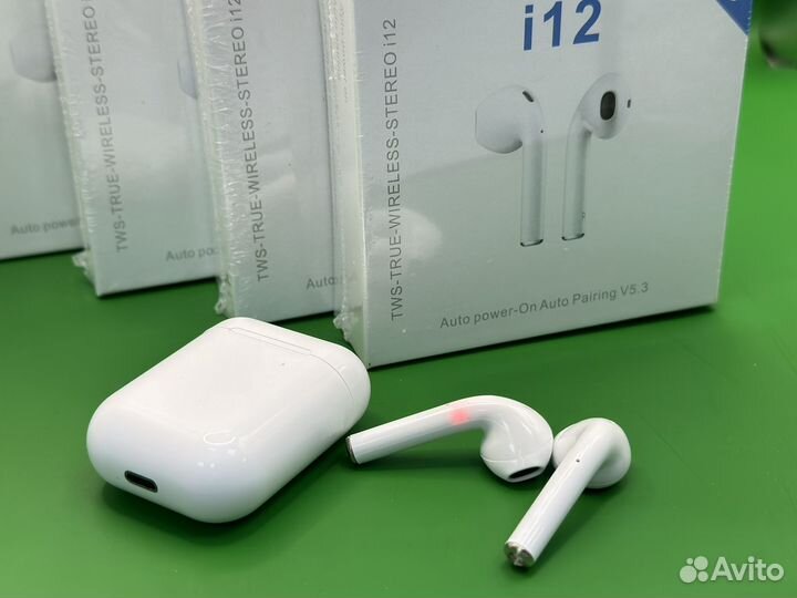 I 12 беспроводные наушники i 12 оптом