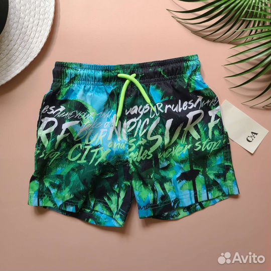 Новые шорты С&А для мальчика 92 110-116