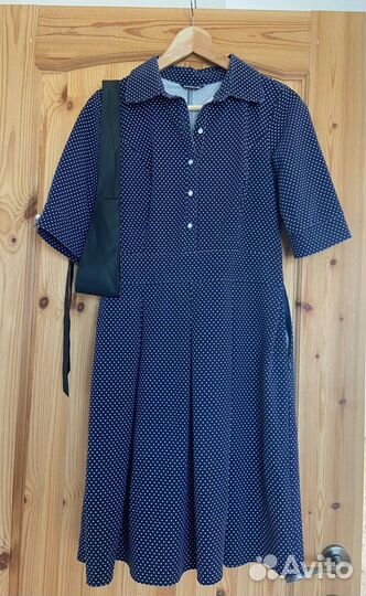 Платье в горох 44-46
