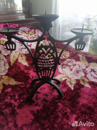 Литье подсвечник