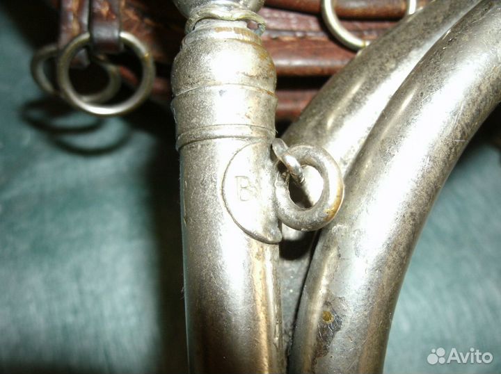 Рожок охотничий старинный