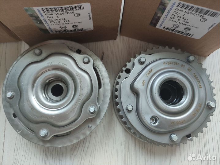 Шестерня распредвала/фазорегулятор/клапан