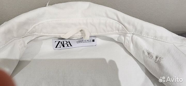 Джинсовая куртка zara