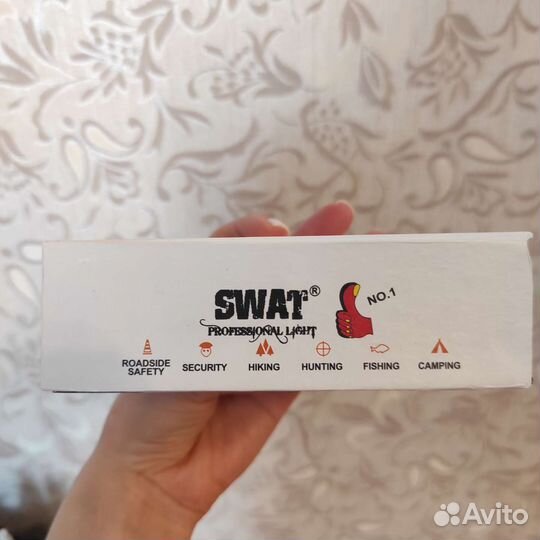 Фонарик светодиодный аккумуляторный