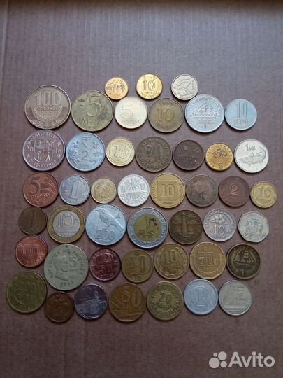 Подборки иностранных монет