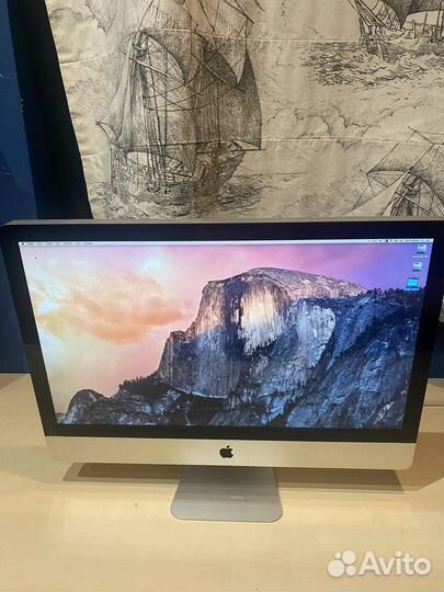 Apple iMac 12 гб экран 27 дюймов(2011 г)