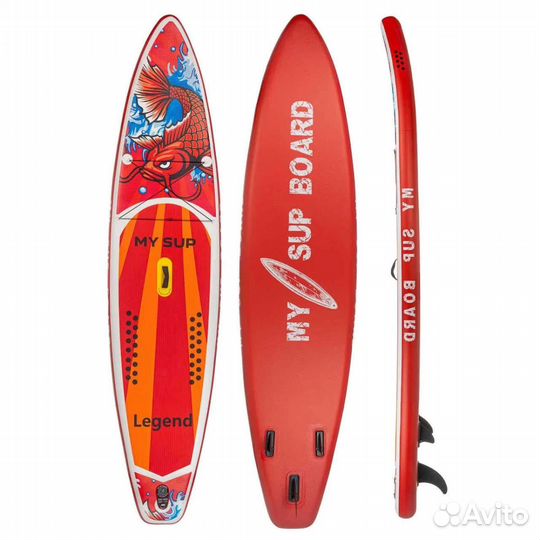 Надувная доска для sup-бординга MY SUP 12.6 legend