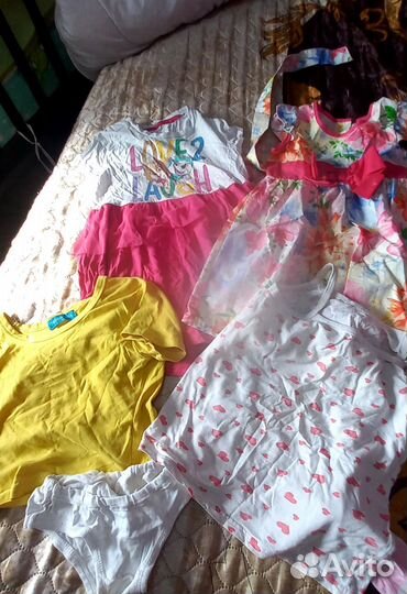 Вещи пакетом на девочку 4 года