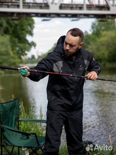 Костюм для рыбалки Storm black. Все размеры