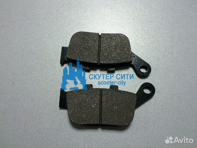 Колодки задние под дисковый тормоз (нового образца