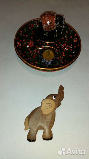 Деревянная игрушка,магнит,слоник