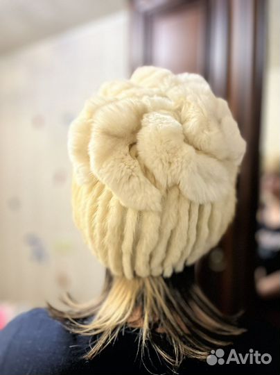 Шапка норковая женская