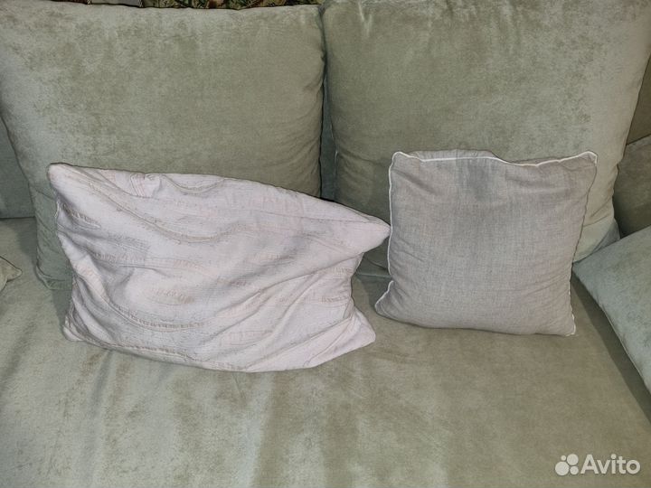 Две подушки с гречневой лузгой