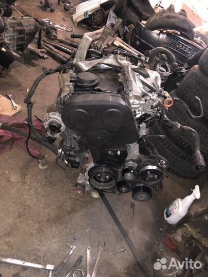Блок двигателья в сборе BLB 2.0 TDI Ауди А4 Б7