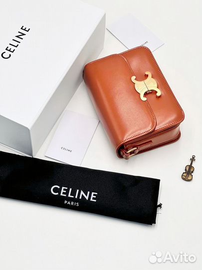 Сумка женская натуральная кожа celine