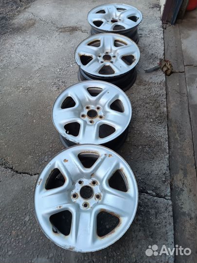 Литые диски r 17 5x114 3 toyota бу