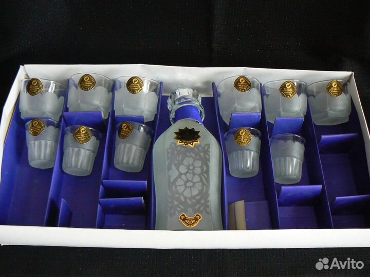 Подарочный набор хрусталь Гусь-Хрустальный