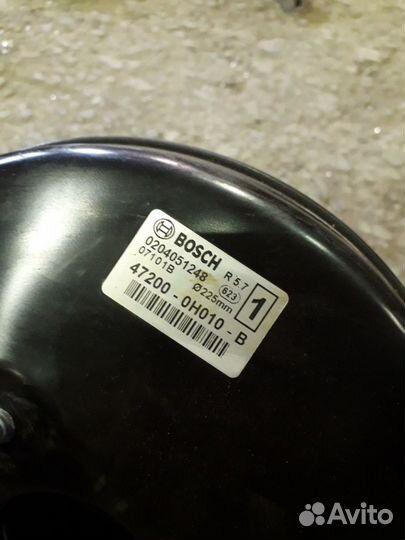 Вакуумный усилитель тормозов Пежо 107 Ситроен Ц1