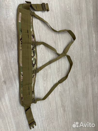 Варбелт Пояс тактический с подсумками и подтяжками