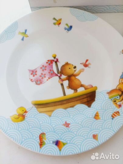 Новый Детский набор посуды Villeroy & Boch, Фарфор