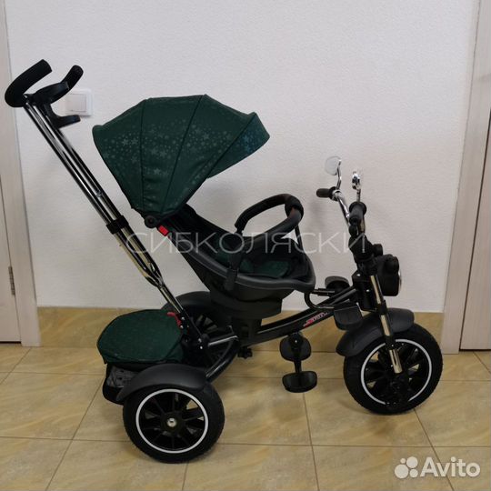 Велосипед трехколесный skillmax 5199 зелёный
