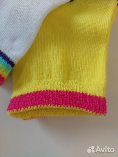 Носки детские яркие, набор 3 пары