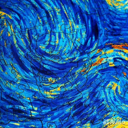 Деревянный пазл 