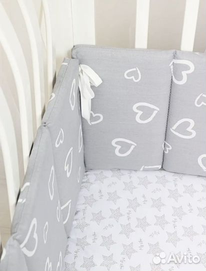 Бортики в детскую кроватку