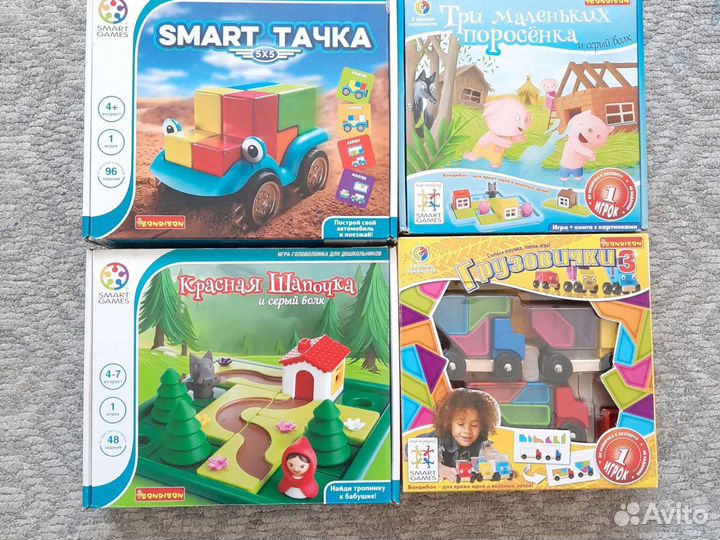 Логические игры от Bondibon