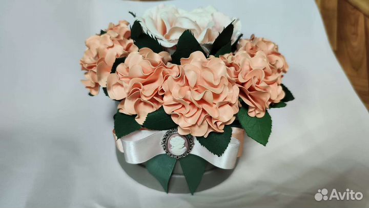 Розы из фоамирана